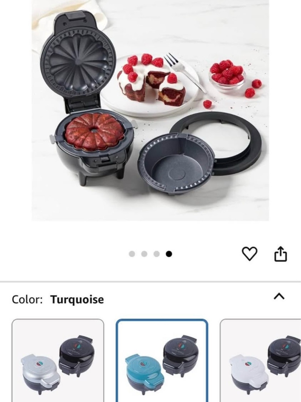 Electric Mini Bundt & Donut Maker by Curtis Stone
